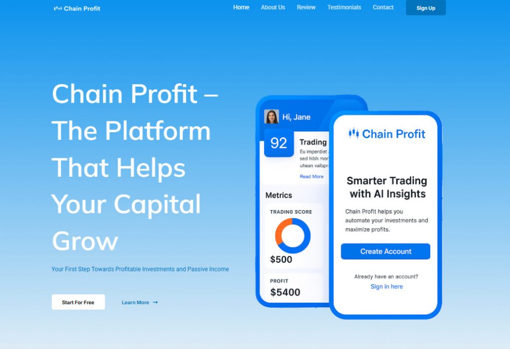 Chain Profit site 1 Chain Profit site 1